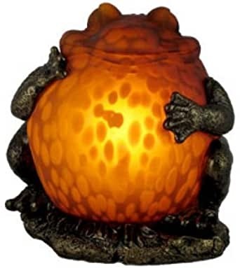 Tiffany style fat frog table lamp 1293 indoor figurine 1
