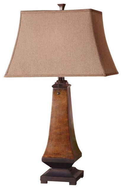 Uttermost old world tuscan table lamp distressed rustic