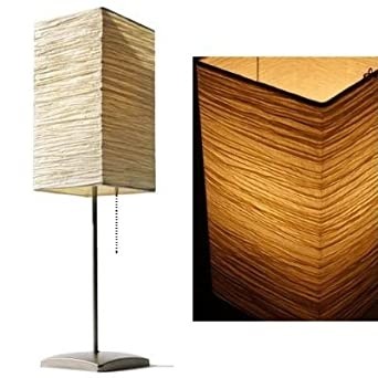 2 table lamps asian rice paper mood lighting table lamps