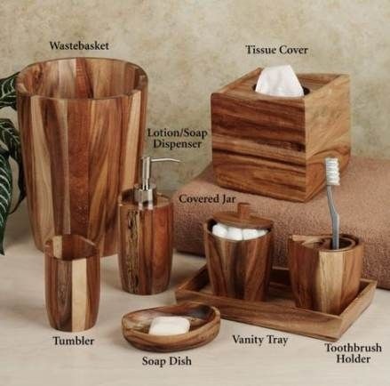 34 ideas bath room wood accessories bath wooden