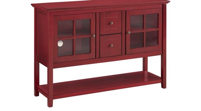 429 99 columby red buffet 52 in console table
