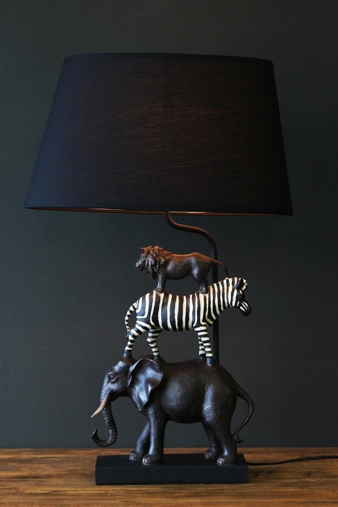 Animal safari table lamp view all lighting
