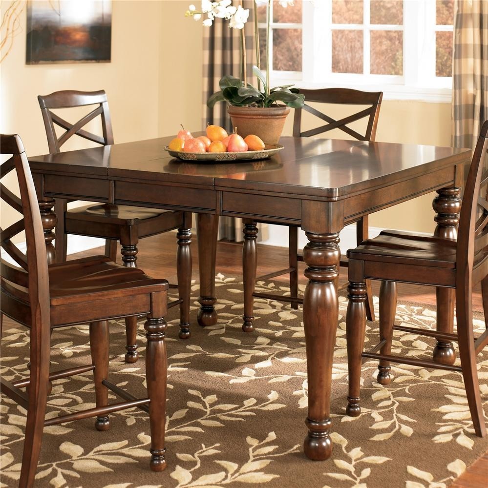 ashley furniture bar height table and chairs