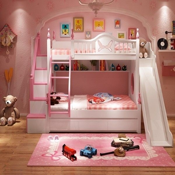 Beautifull princess bunk bed in 2020 princess bunk beds