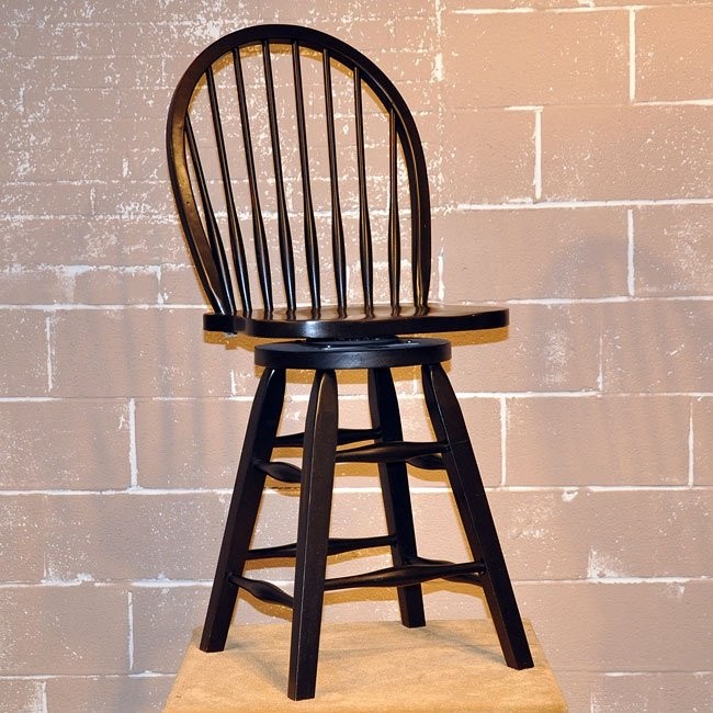 Black windsor bar stools stools item 7