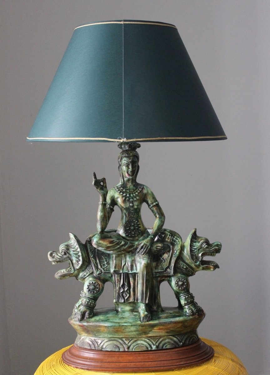 Buddha lamp 1960s for sale at pamono 1