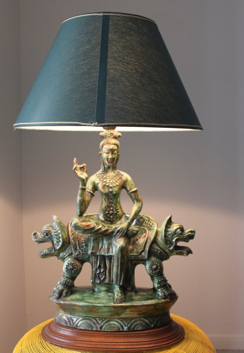 Buddha lamp 1960s for sale at pamono