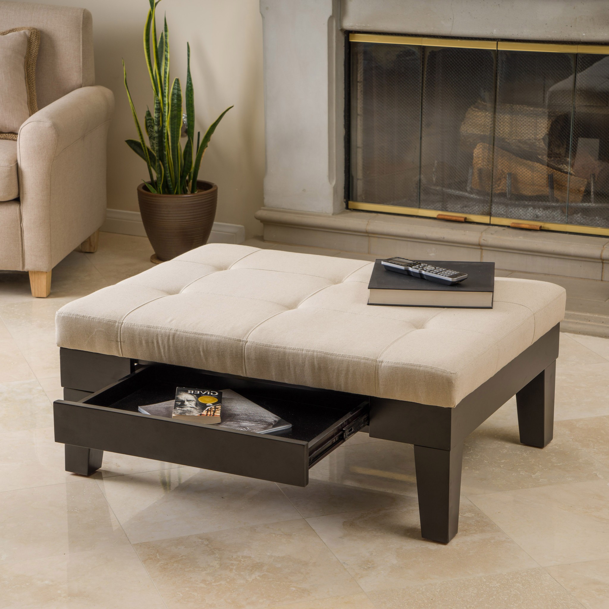 Cushion coffee table with storage furniture roy home design 2