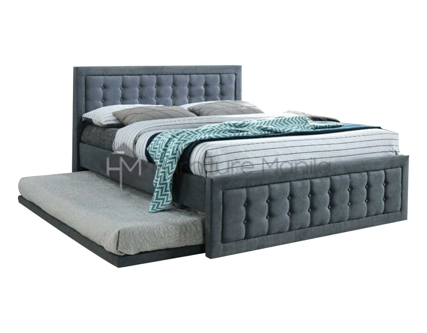 Divan queen bed frame with pull out furniture manila 1