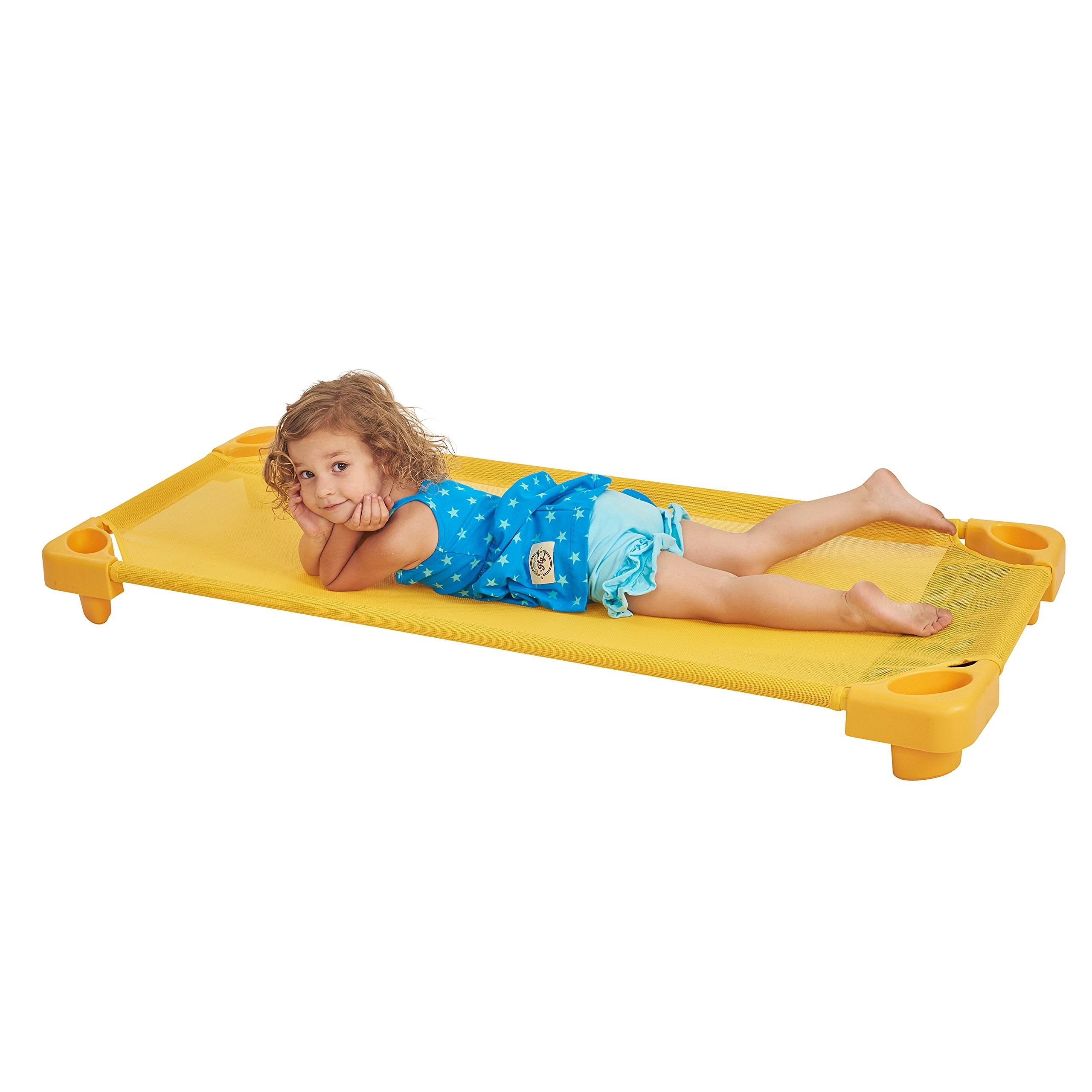 Ecr4kids childrens naptime cot stackable daycare