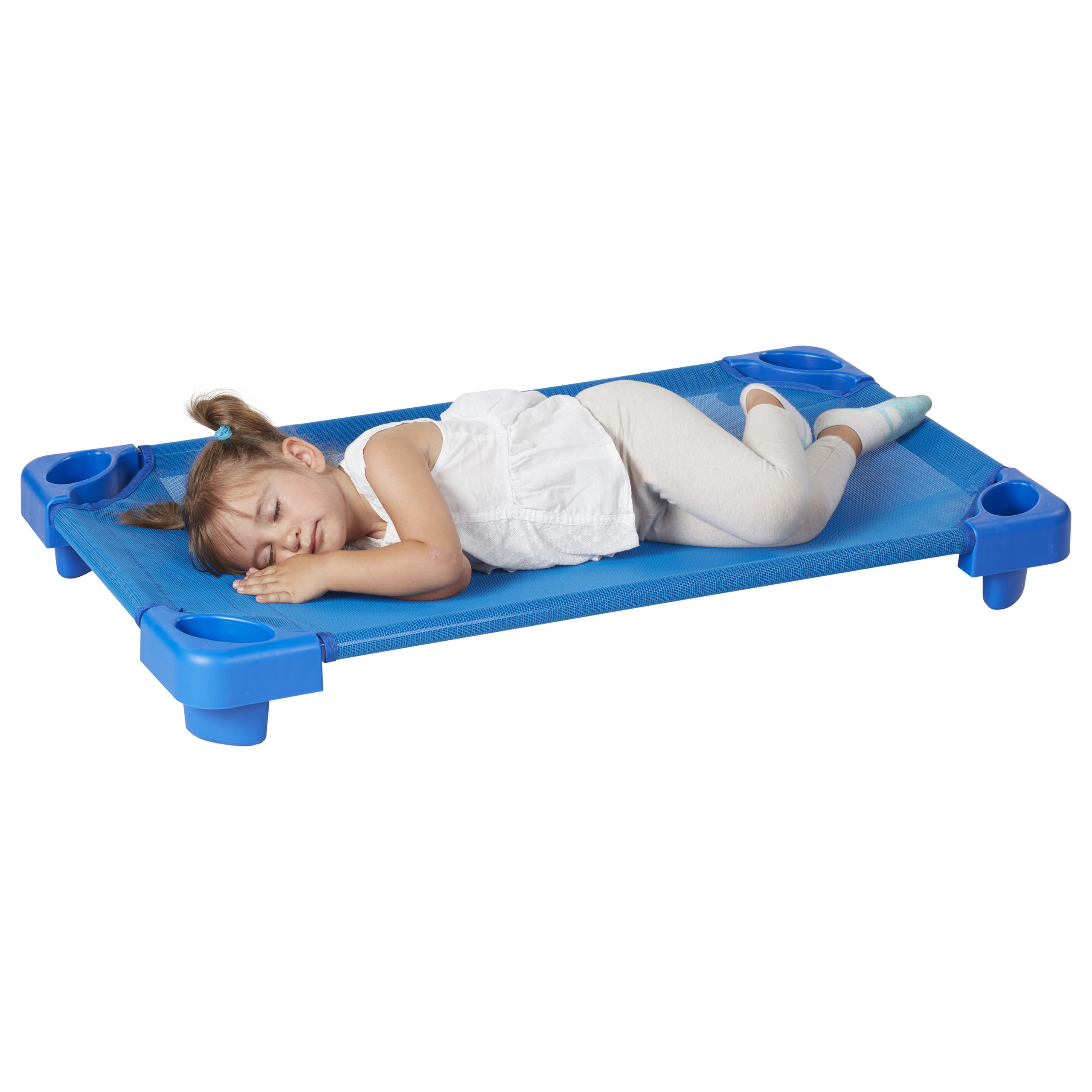 Ecr4kids toddler naptime cot stackable daycare sleeping 1