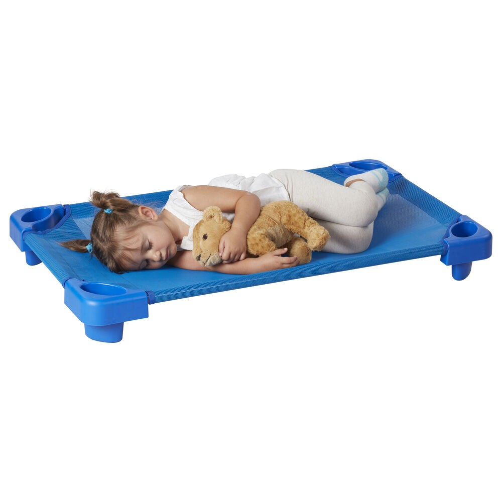 Ecr4kids toddler naptime cot stackable daycare sleeping