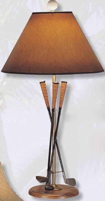 Golf club table lamp lamps