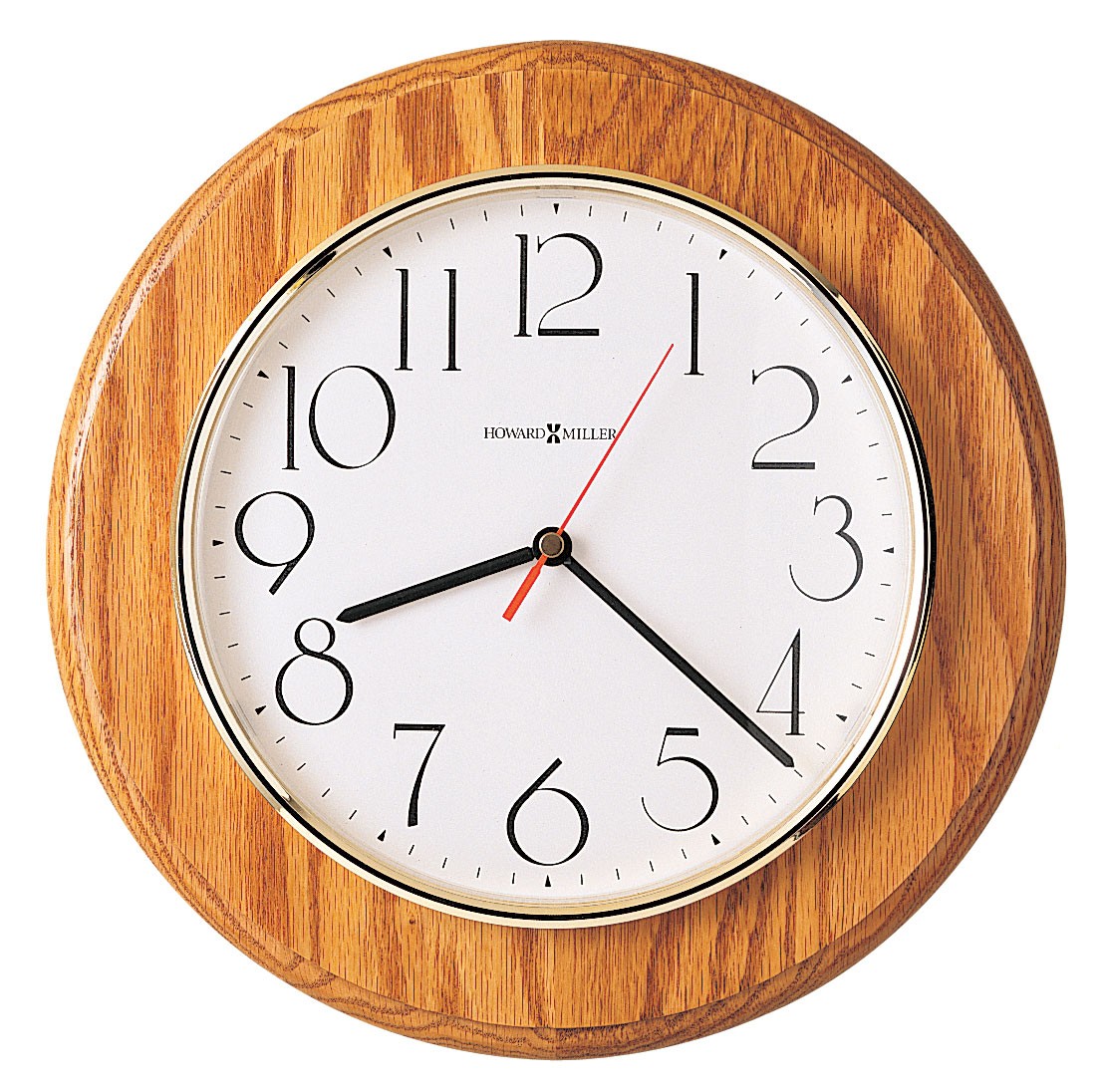 Grantwood wall clock by howard miller wooden case