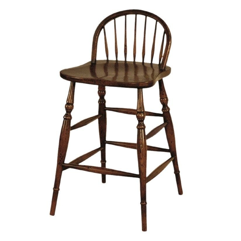 Halo styles jk128 windsor style counter bar stool old