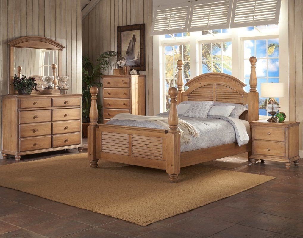 Irish countryside four poster configurable bedroom set in