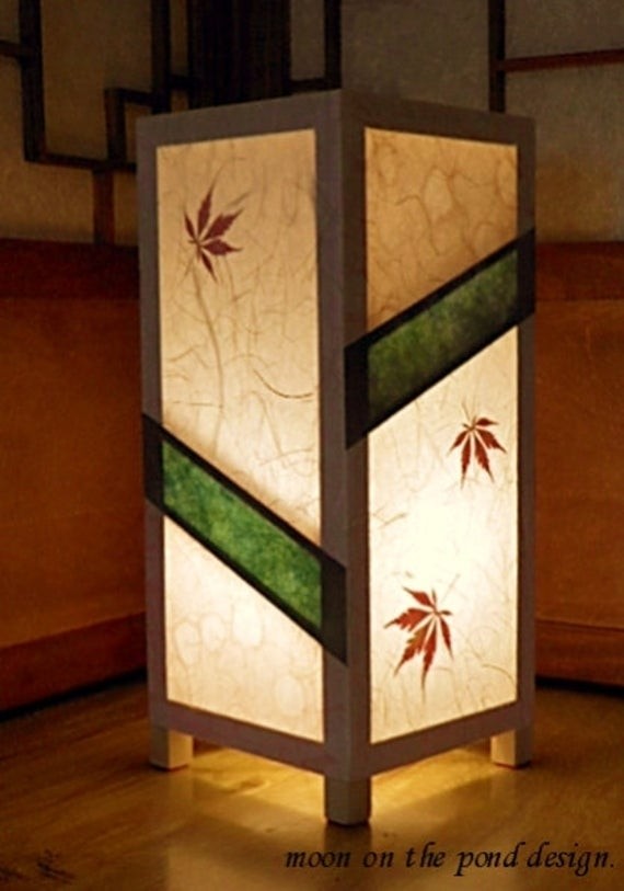 Items similar to paper lamp japanese style table lamp 1