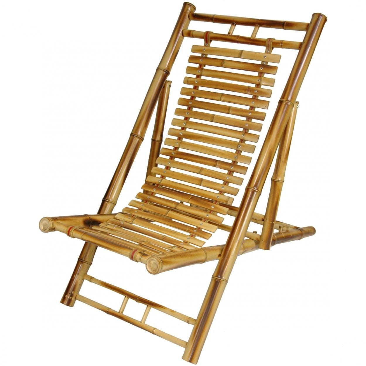 Japanese bamboo folding chair 1