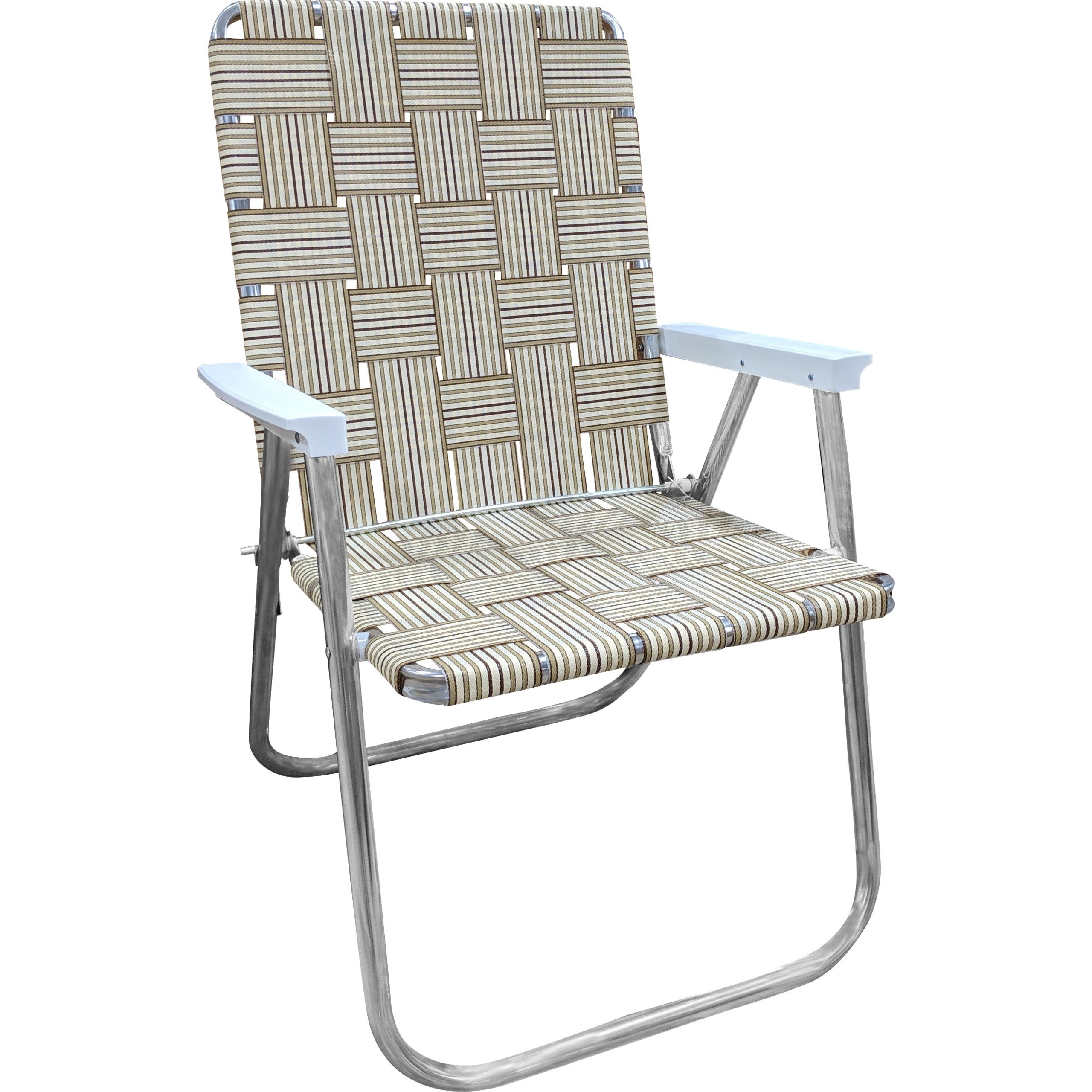 Lawn chair usa folding aluminum webbing chair walmart