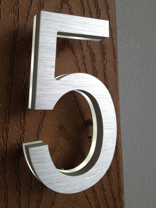 Led house numbers signage apartment number signs