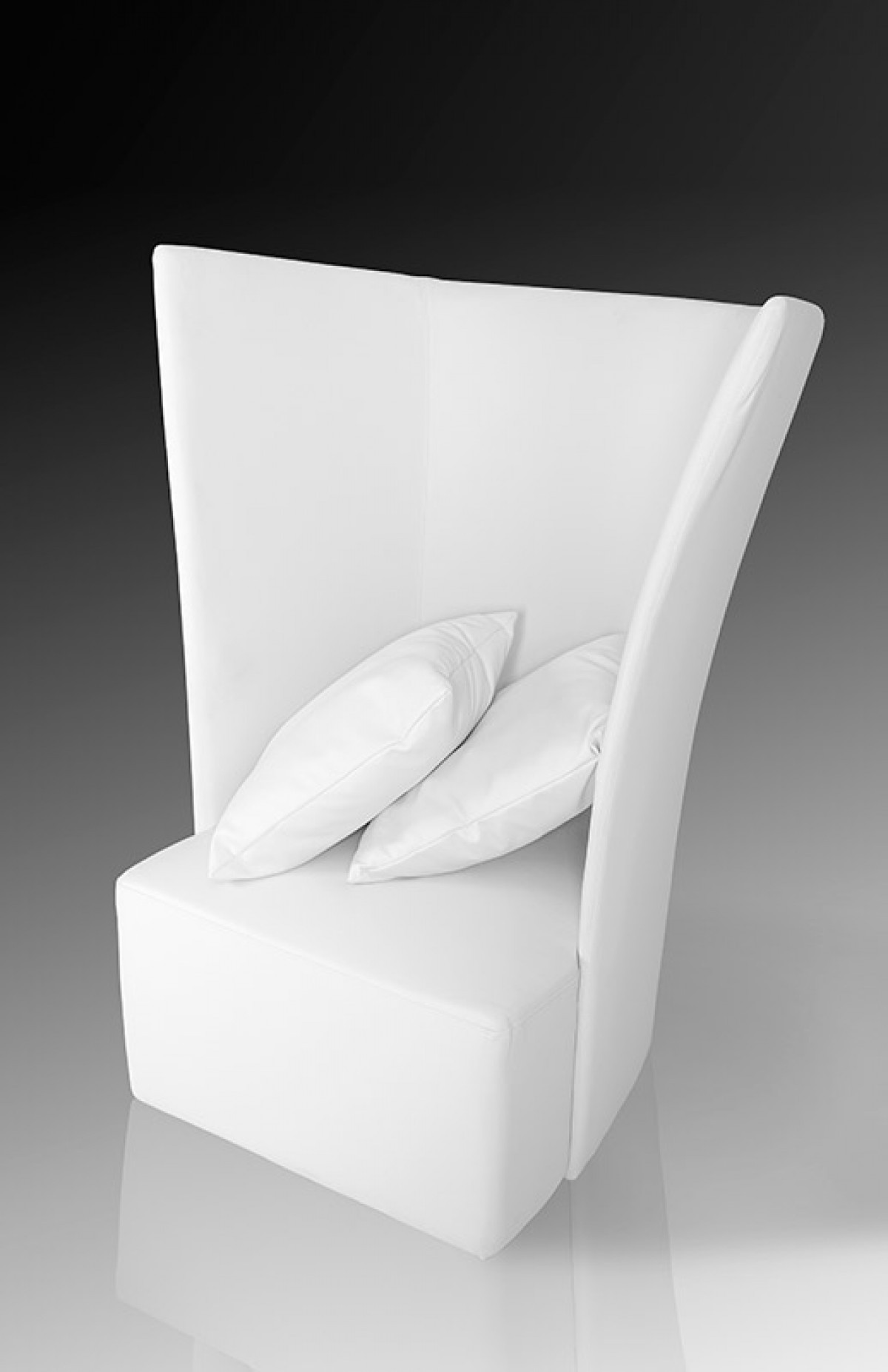 Modern high back white leather leisure chair mesa arizona