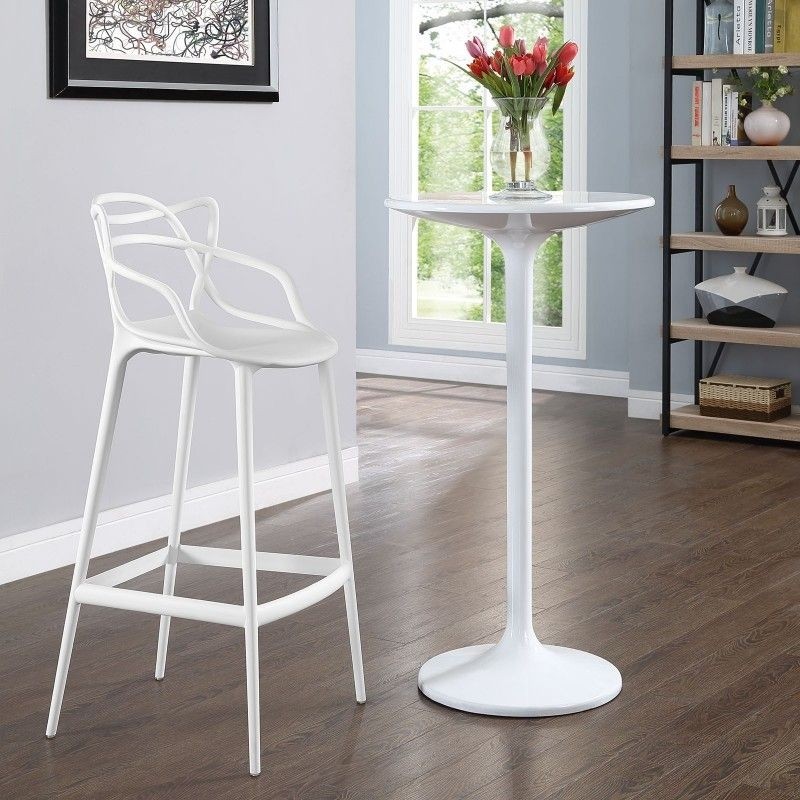 Modern plastic bar stool fairy