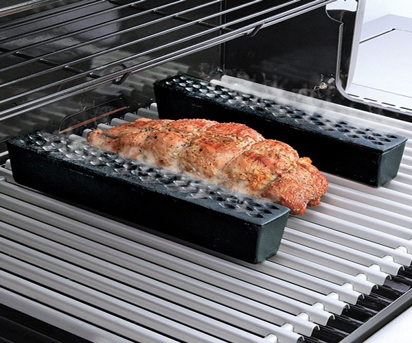Moistly grilled cast iron grill humidifier bbq smackdown