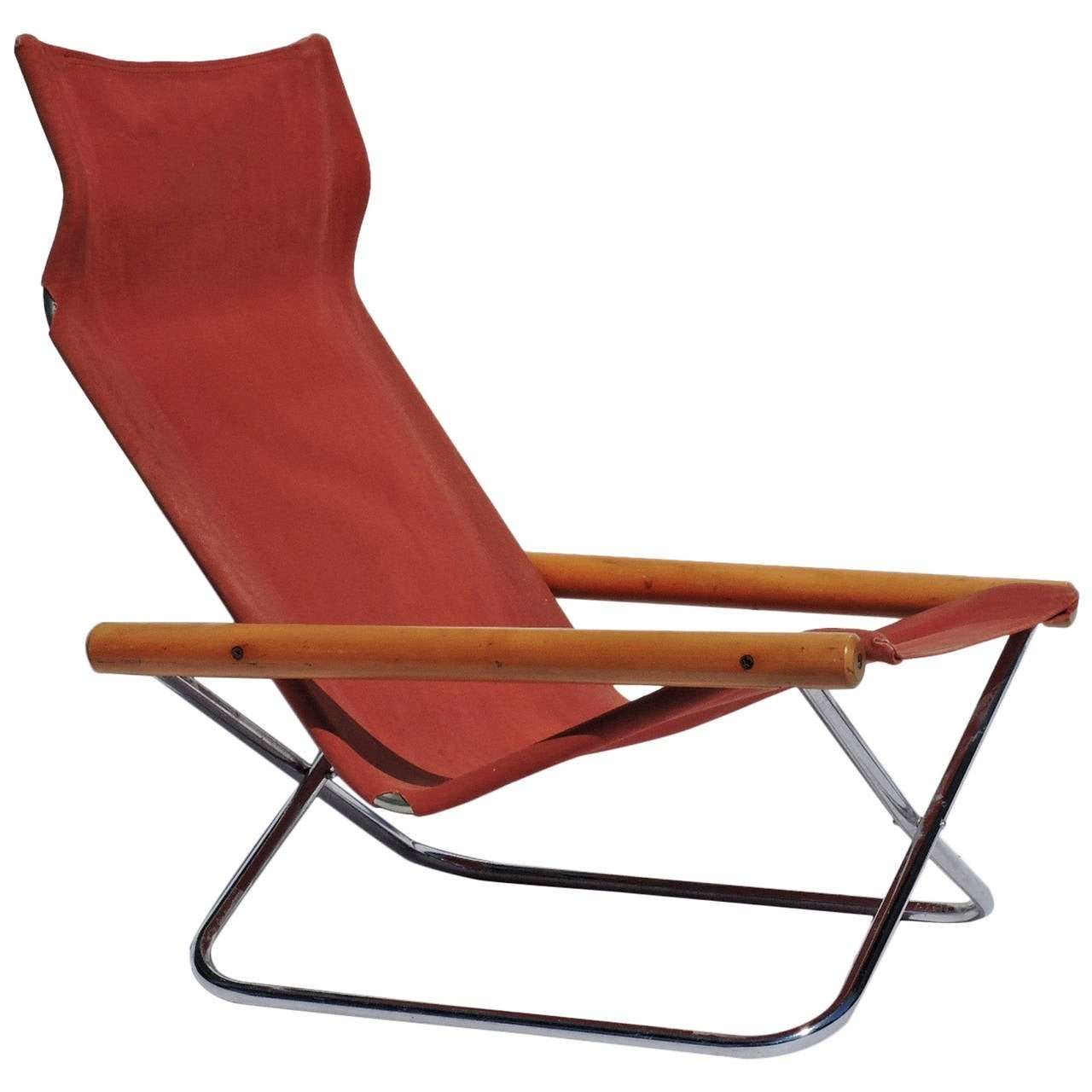 Ny folding chair by takeshi nii japan 1958 at 1stdibs