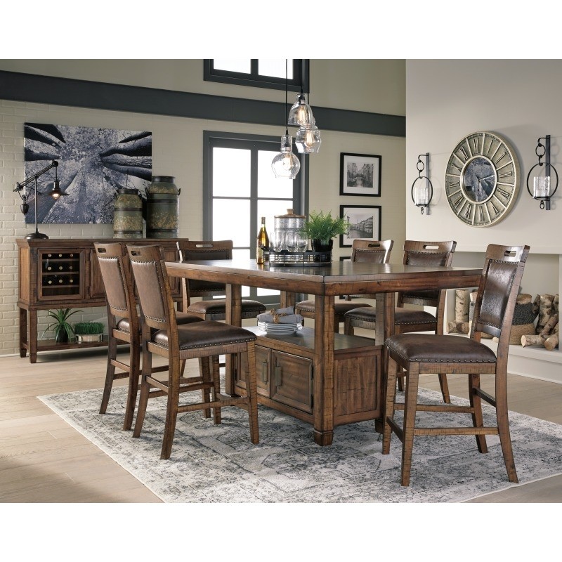 Royard counter height dining room table by ashley
