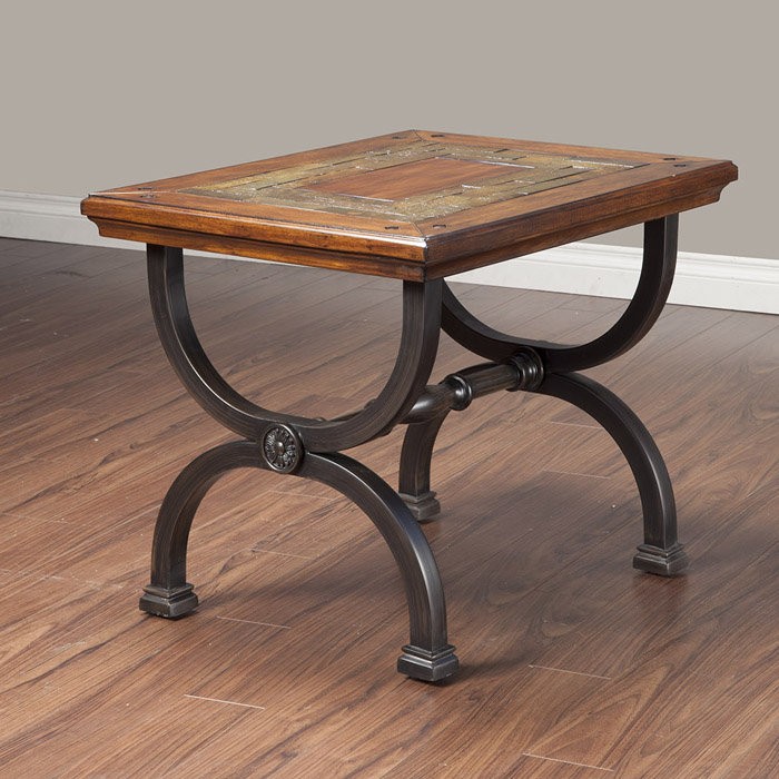 Slate end tables showcasing rustic details homesfeed 1