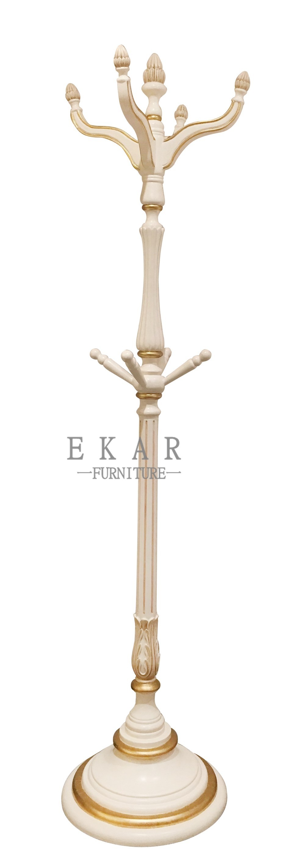 White wooden stand coat rack stand tree clothes tree coatrack