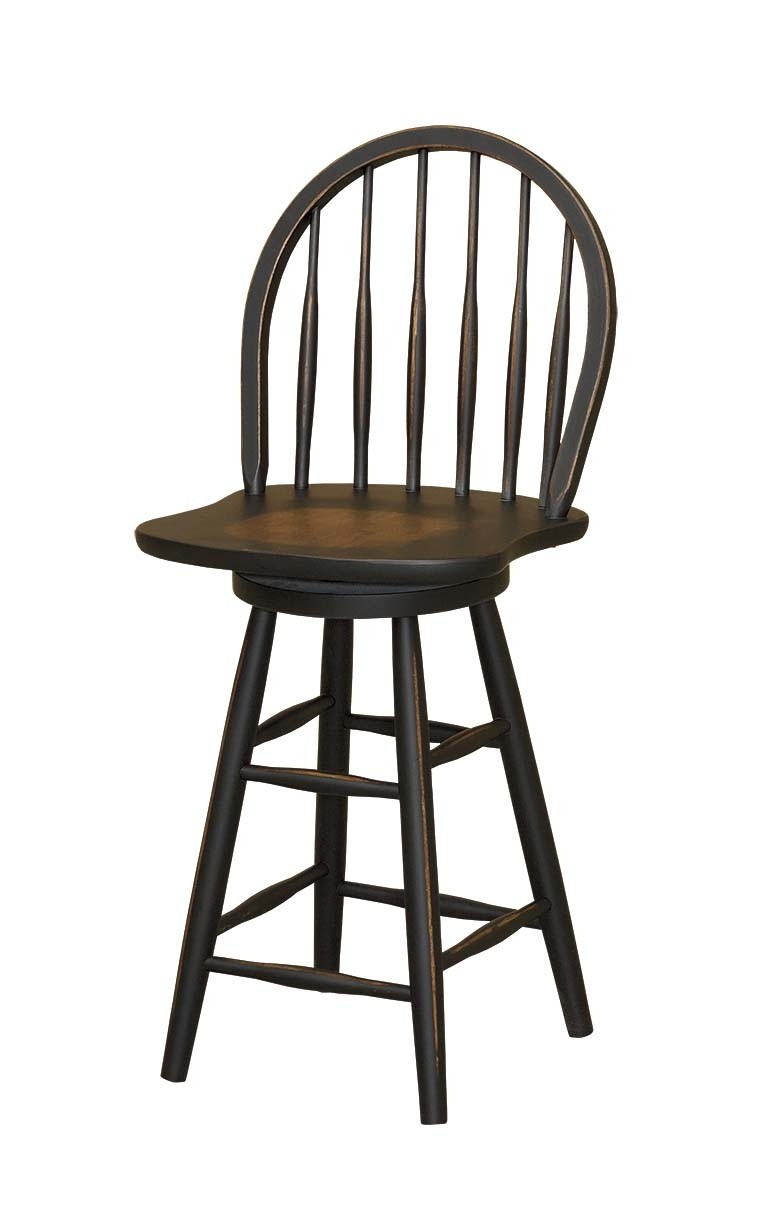 Windsor bar stool amish furniture connections amish