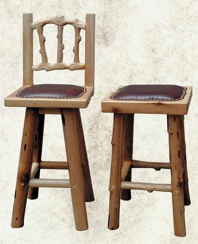 Wood bar stools cabin bar stools bar stools carved