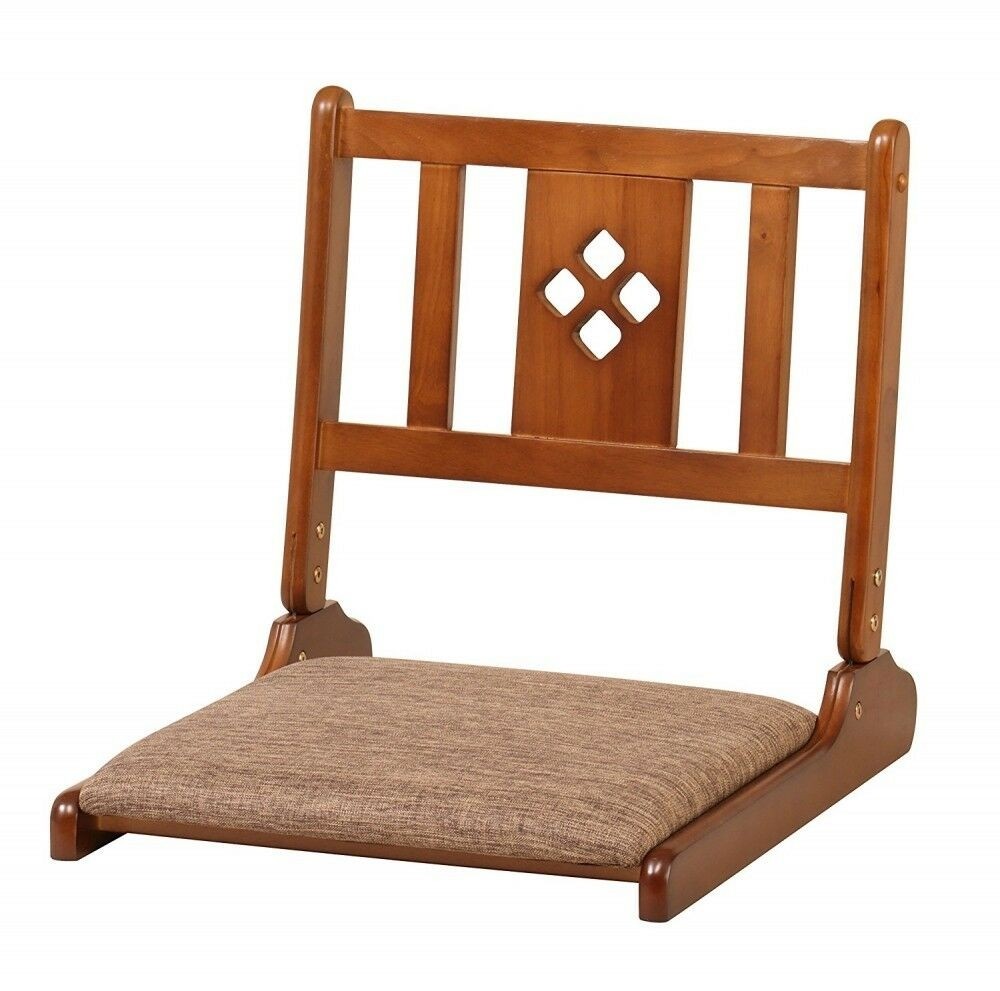 Zaisu japanese wooden chair folding tatami room chair any