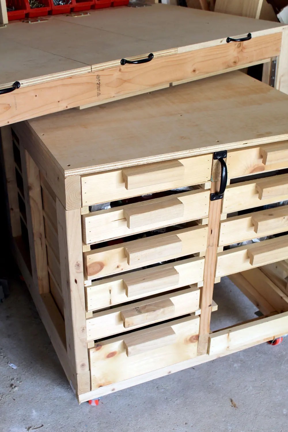 003 diy garage workbench with drawers diy garage