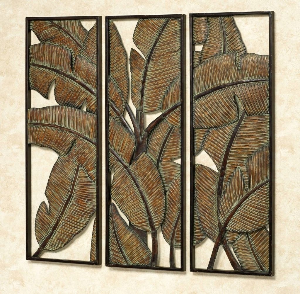 15 photos abstract leaf metal wall art 1