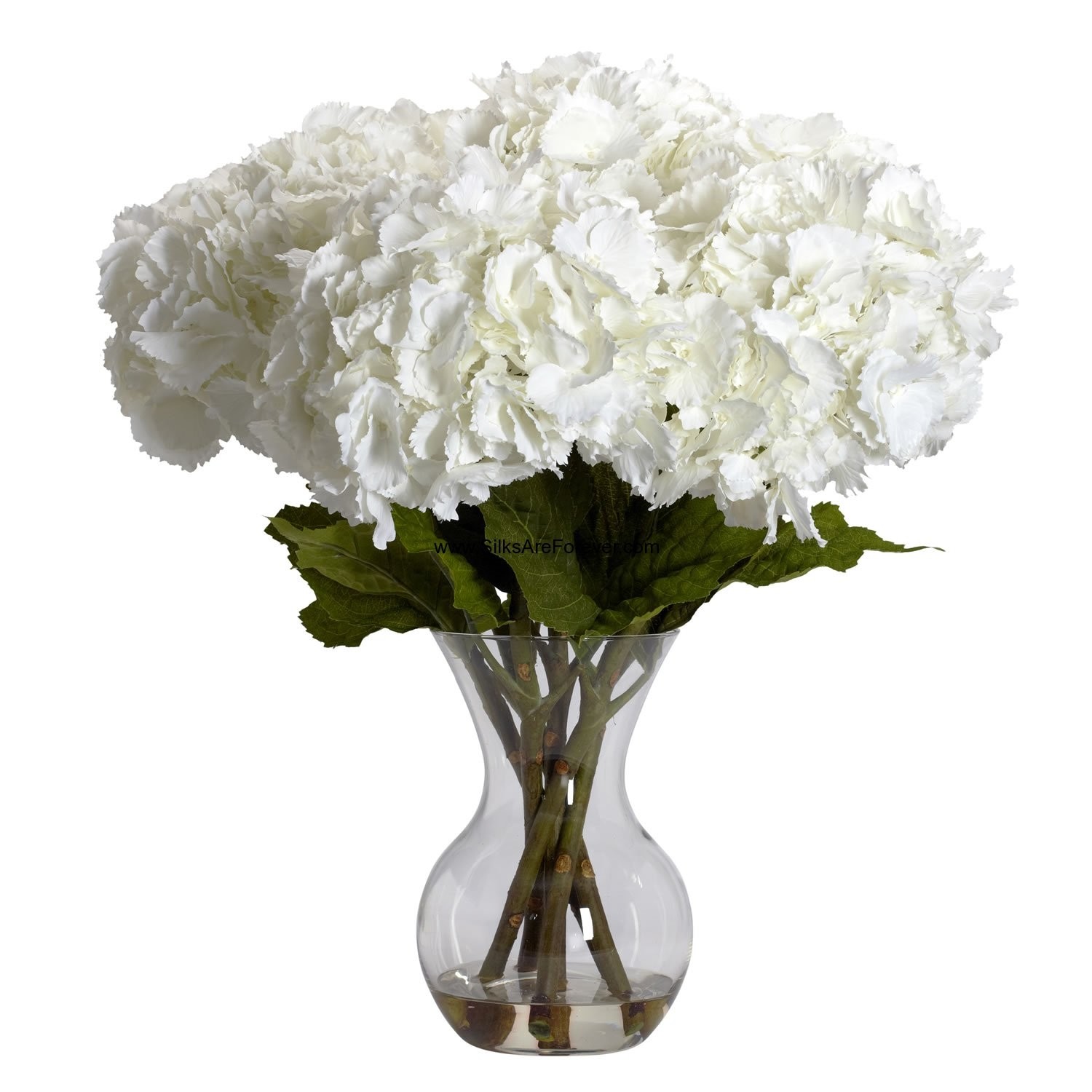 Faux Hydrangea Arrangement | Foter