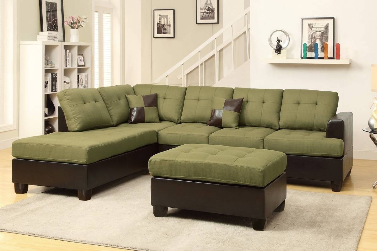 30 best collection of green sectional sofa with chaise 3