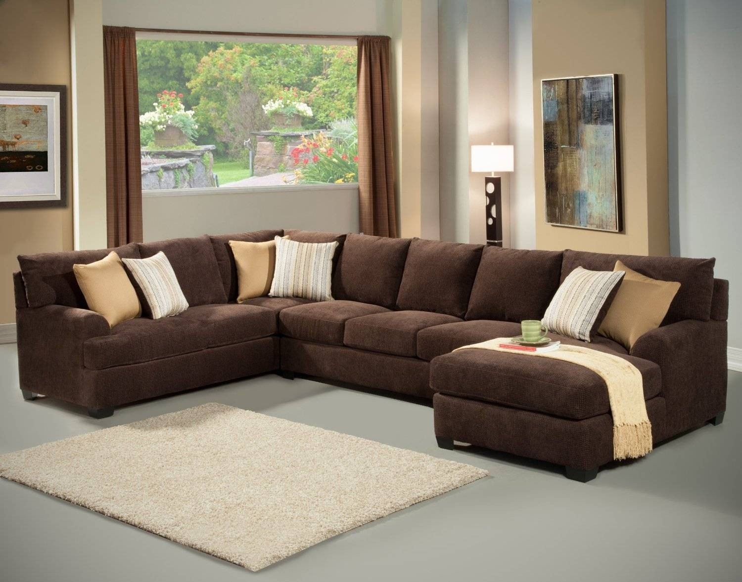 30 best collection of green sectional sofa with chaise 7