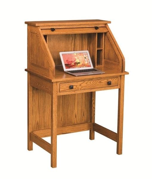 30 post mission rolltop laptop desk from dutchcrafters amish