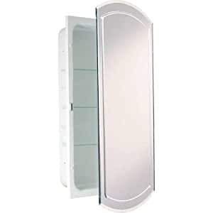 Amazon com headwest v groove beveled mirror recessed