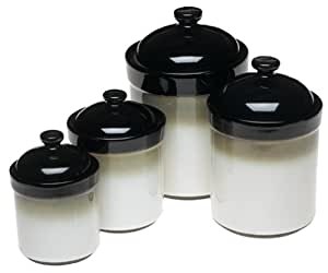 Black Kitchen Canisters - Foter