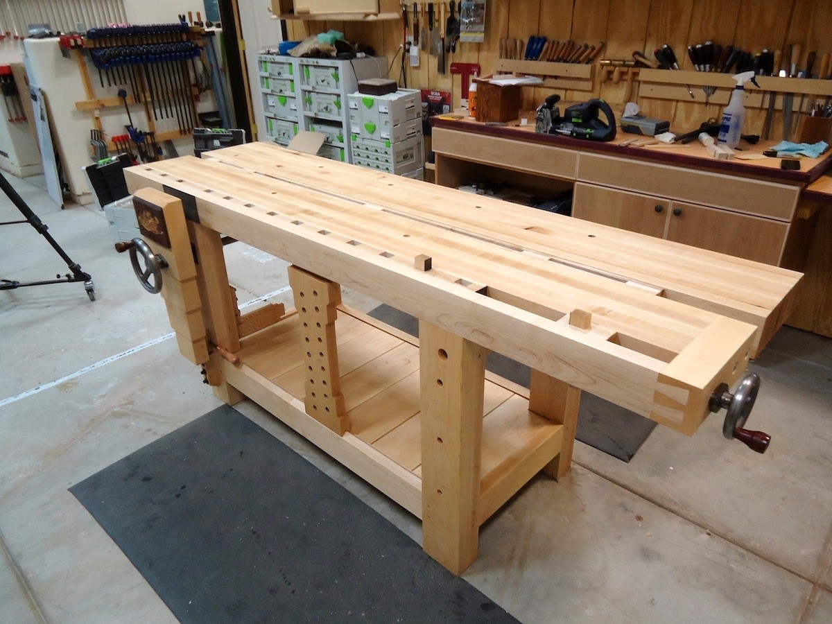 Be organized get a garage workbench clever wood projects
