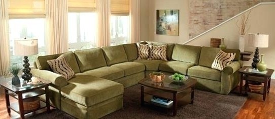 Best 10 of green sectional sofas with chaise 4