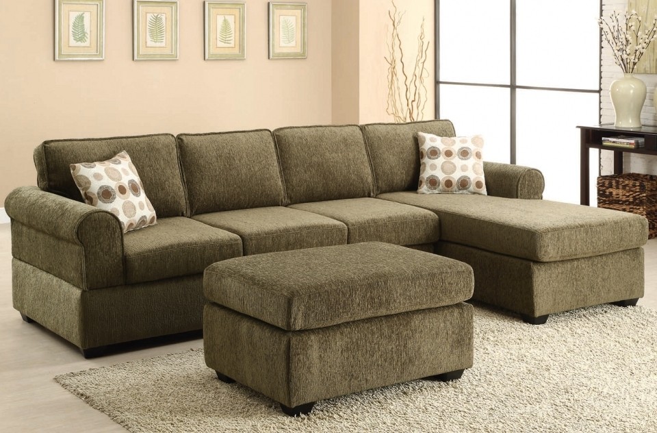 Best 10 of green sectional sofas with chaise