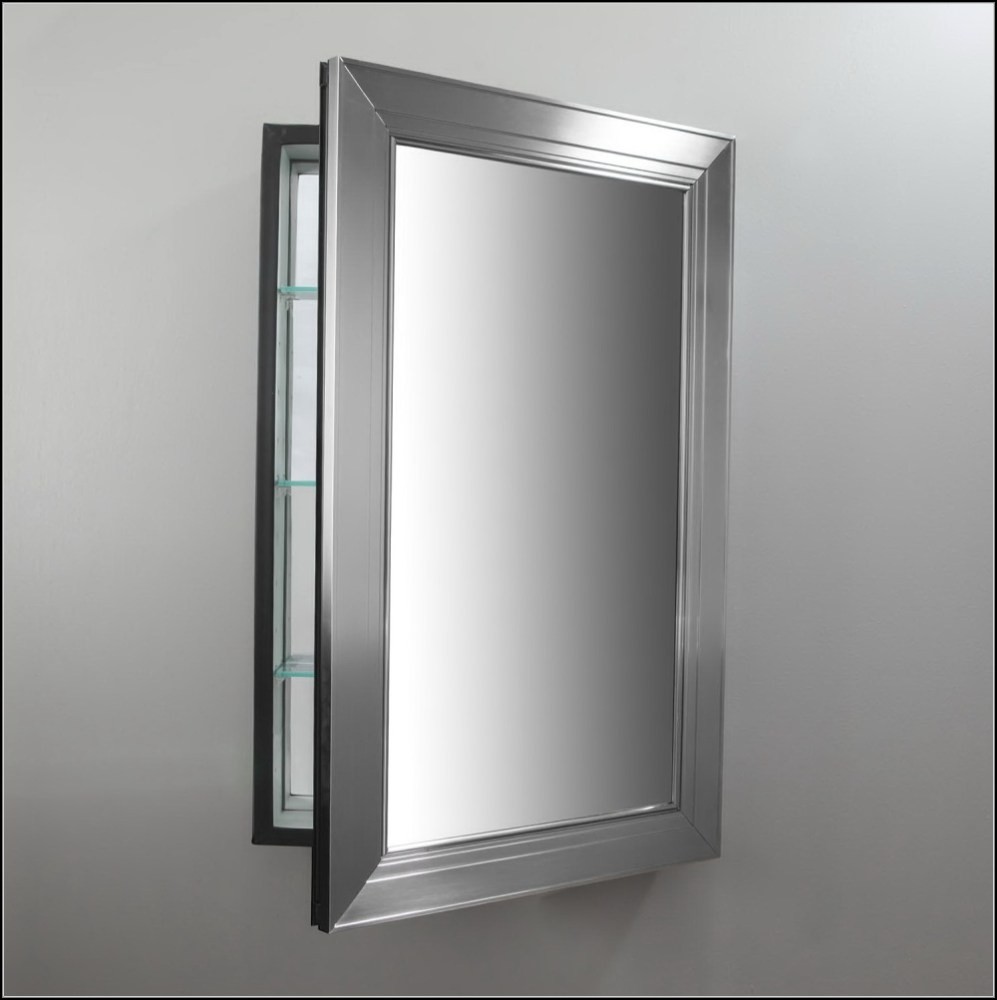 Beveled edge mirror medicine cabinet home design ideas