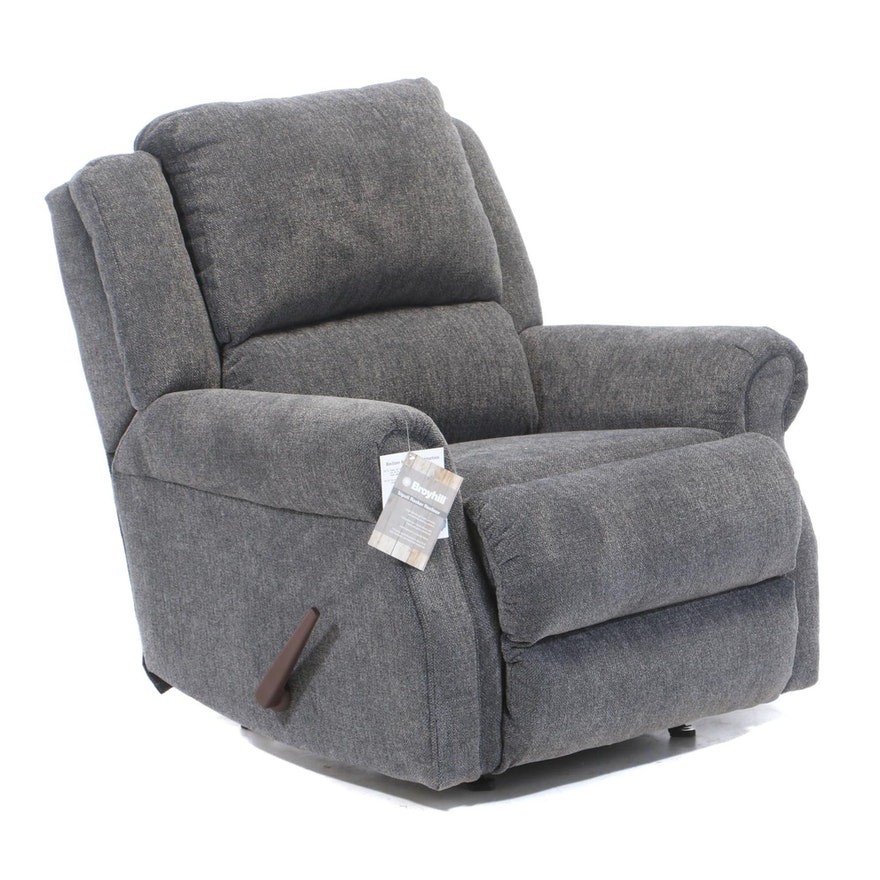 Broyhill alexandria gray recliner hot sale