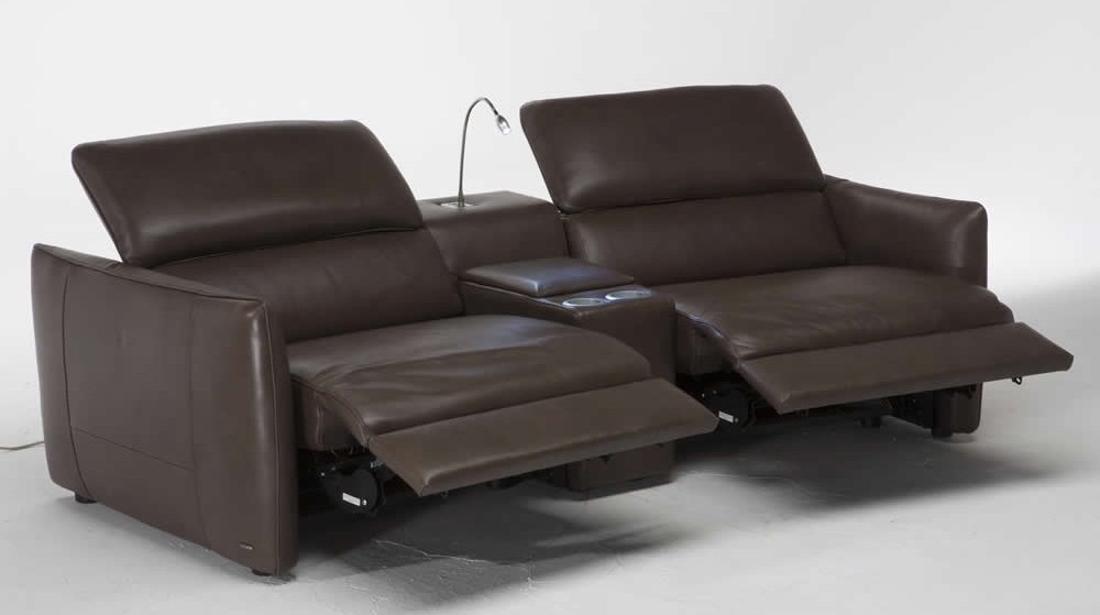 Contemporary leather recliner sofa contemporary leather