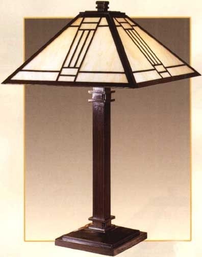 Frank lloyd wright table lamps google search craftsman