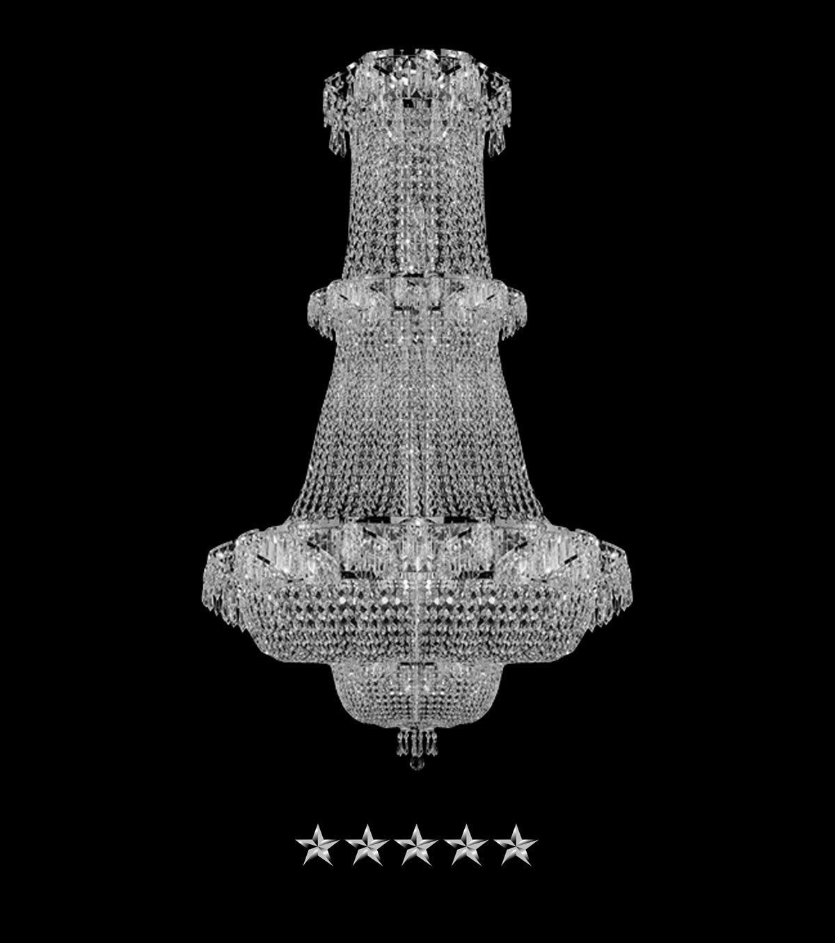 French empire chrome crystal chandelier crystal chandelier